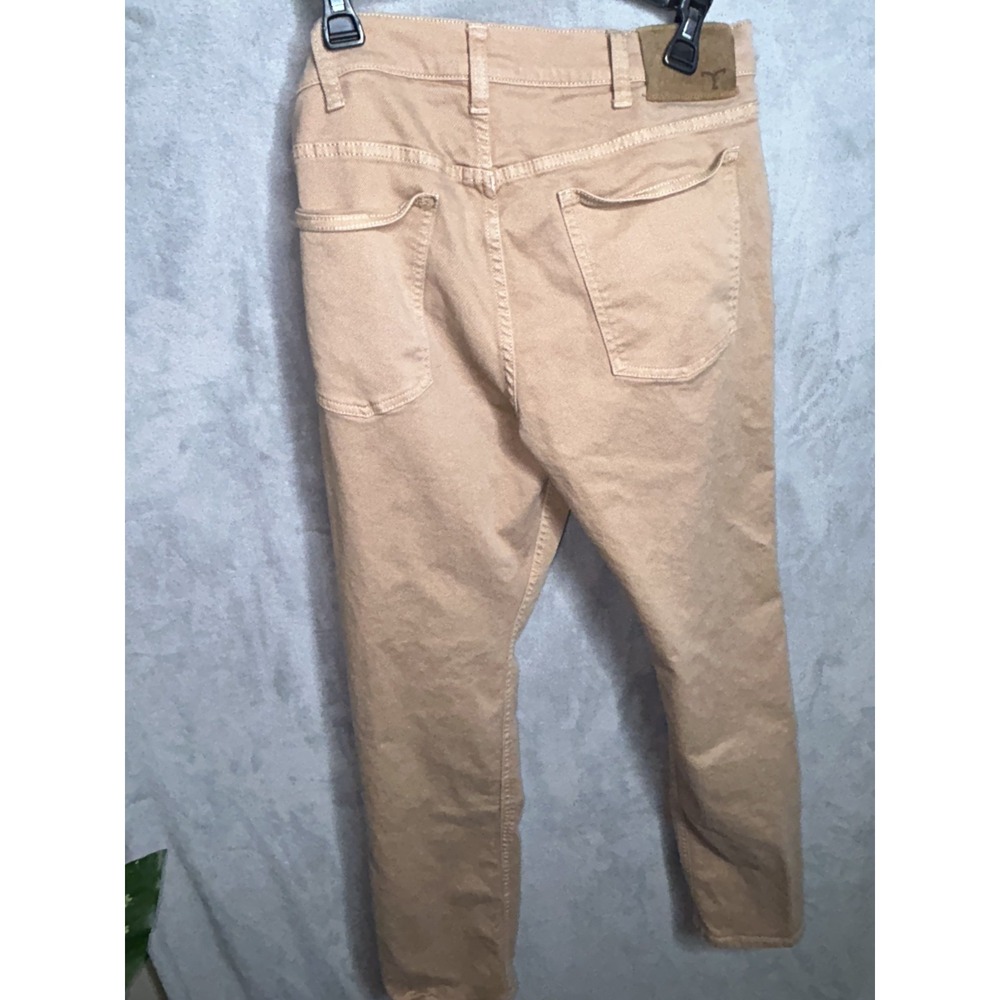 Tecovas Everyday Standard Jeans Mens 32x32 Sand Twill Tan Western Pants Stretch - Picture 2 of 12